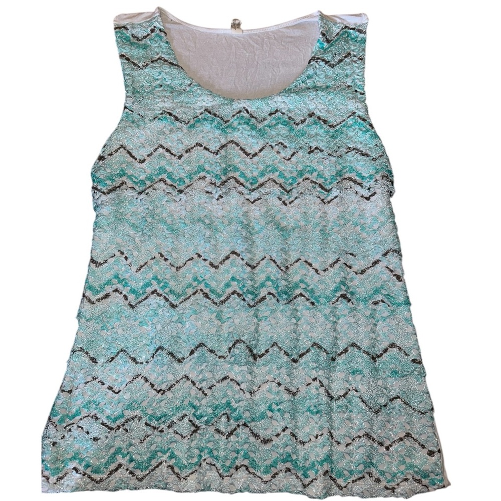 5/$25 women’s tank with netted design